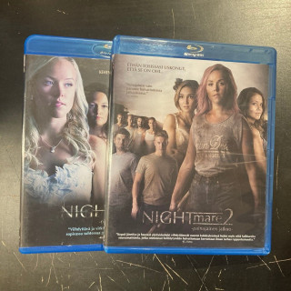 Nightmare 1-2 Blu-ray (M-/M-) -kauhu-